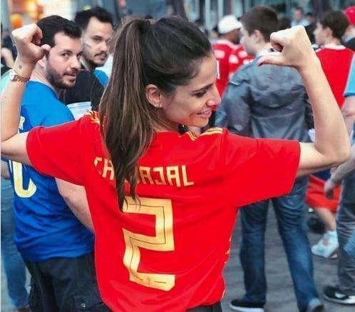 FOTO - Lucía Villalón dispara los rumores de una posible relación con Carvajal