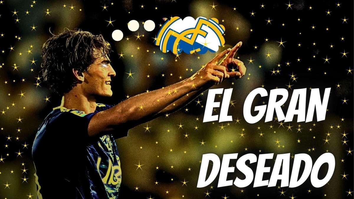 Nico Paz, el gran deseado: el Real Madrid ya ha tomado una decisión