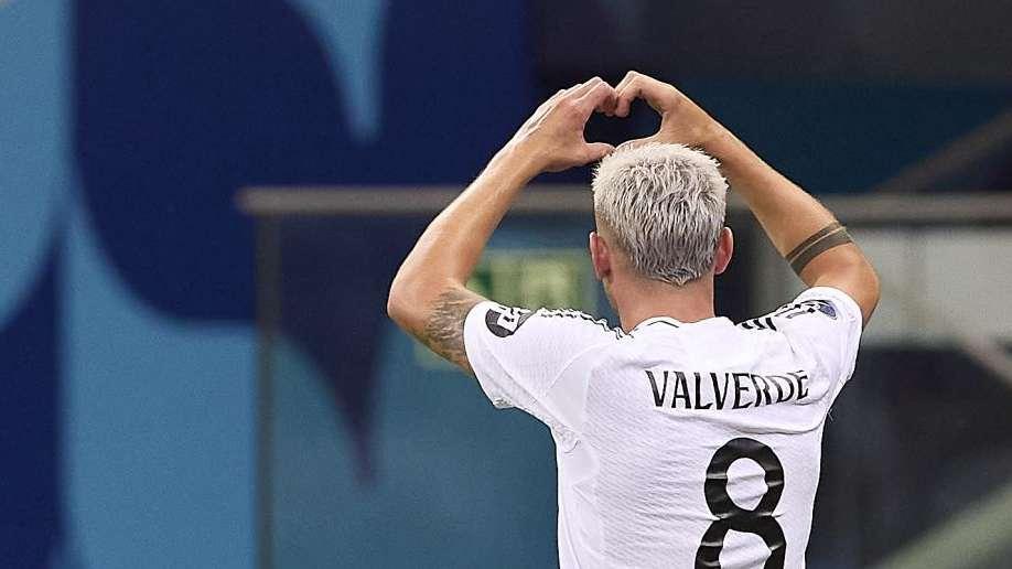 Valverde: "Jugar con el '8' es una motivación tremenda. El gol lo he dedicado a..."