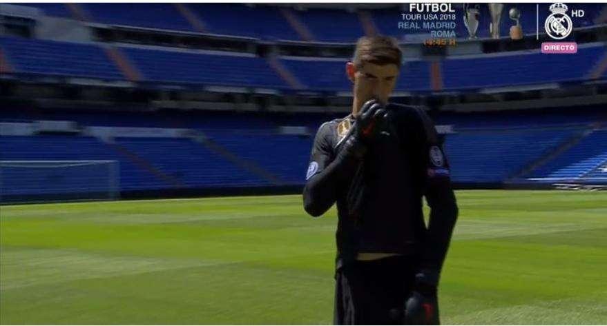 Courtois ya ha jugado en Europa para el Real Madrid y el Atleti, pero hubo más casos