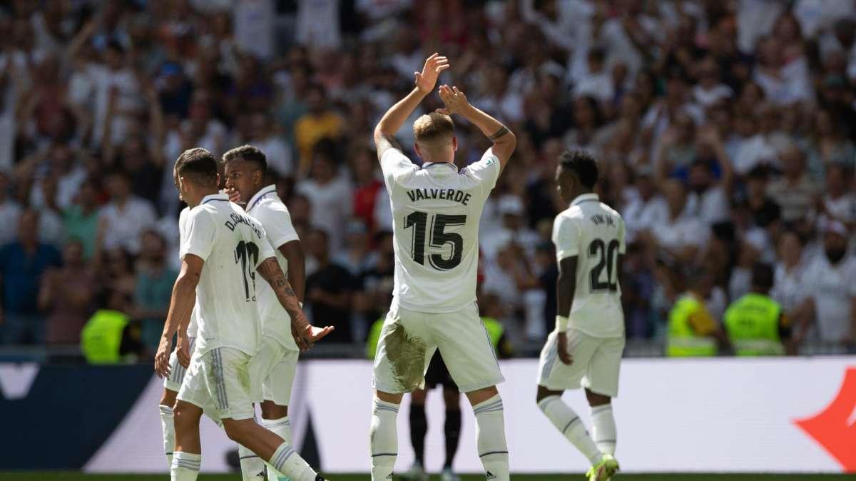¡Las risas están servidas! Los jugadores del Real Madrid reaccionan a sus medias de FIFA 23