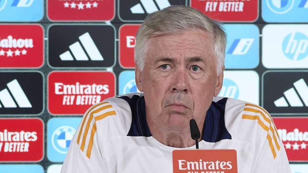 Carlo Ancelotti en rueda de prensa: "Dar minutos a la cantera no es el objetivo del club"