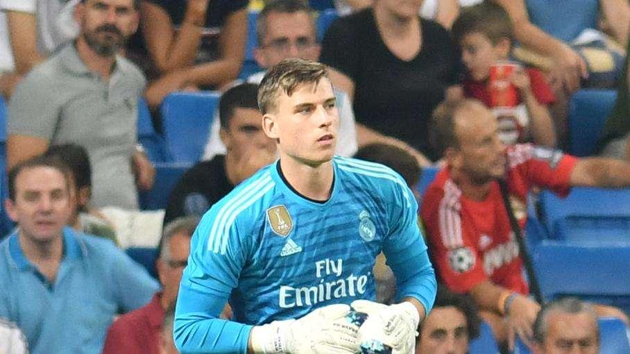 Lunin avisa: "Me preparo todos los días para jugar en el primer equipo del Real Madrid"