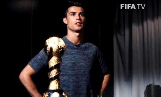 Cristiano Ronaldo, frente a la Copa Confederaciones: "Espectacular. Es preciosa y espero ganarla"