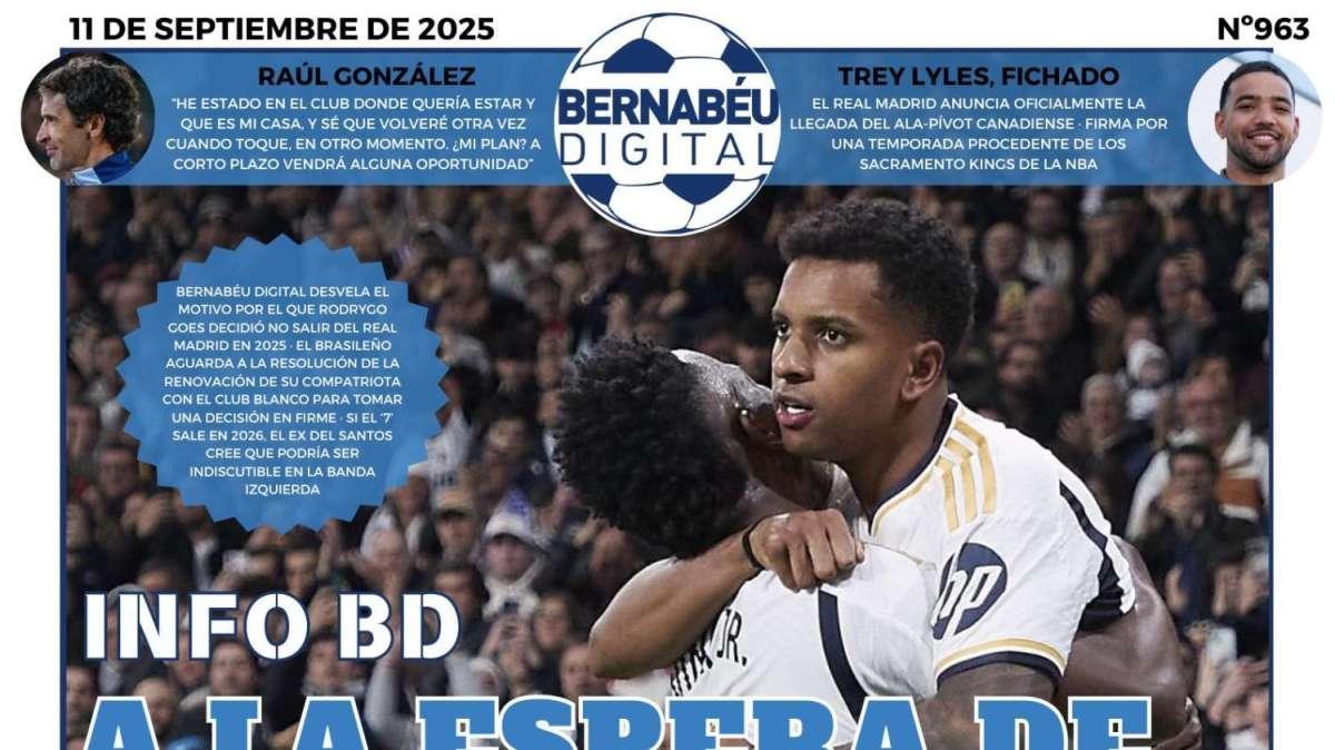 La última exclusiva sobre Vinicius y Rodrygo, en la Portada BD