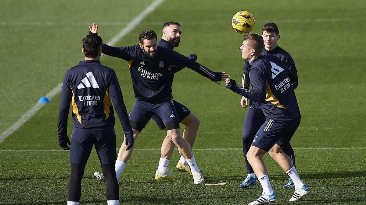 Agenda del día: último entrenamiento del Real Madrid pensando en el Betis y rueda de prensa