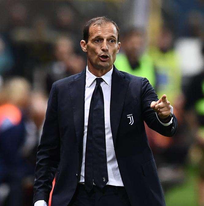 Las palabras de Allegri en rueda de prensa tras la expulsión de Cristiano