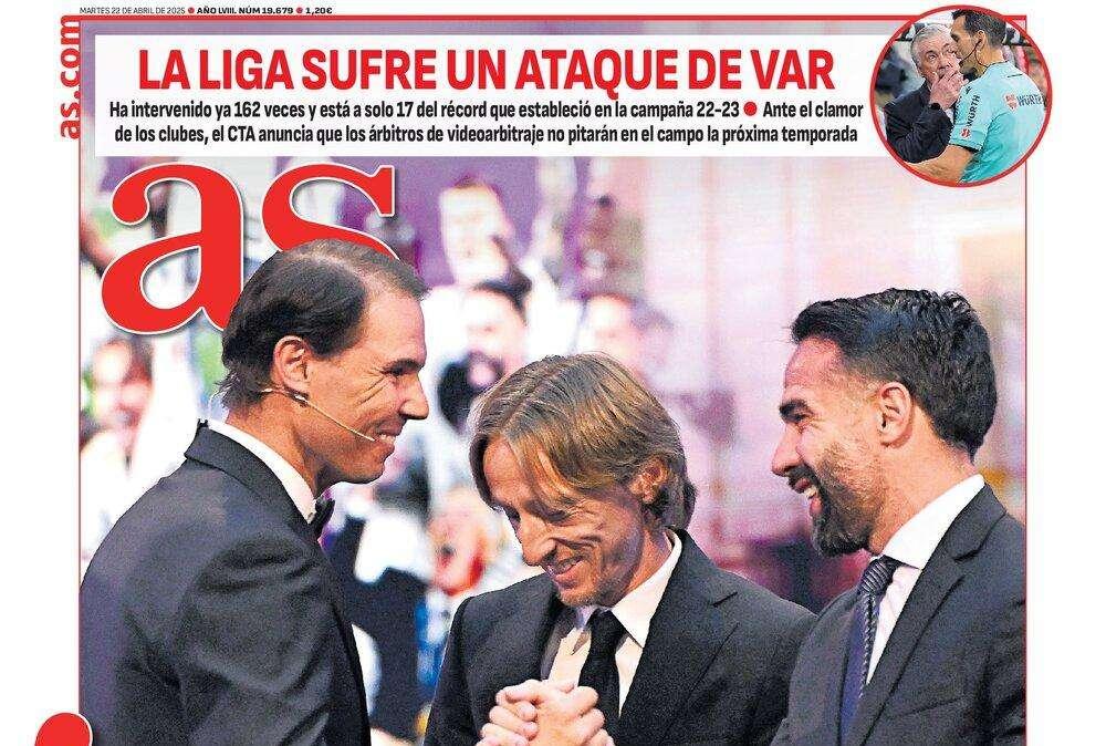 As abre en su portada con Modric y Carvajal: "Nuestro momento es ahora"