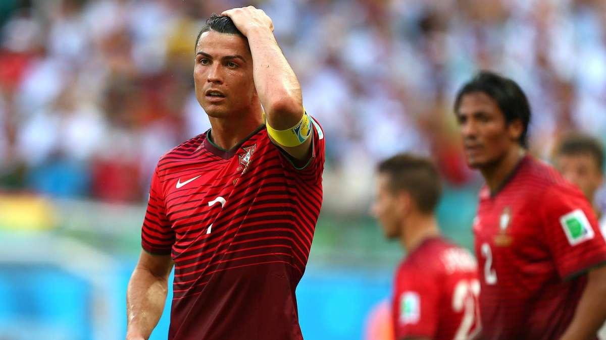 Cristiano se retira antes de tiempo del entrenamiento de Portugal