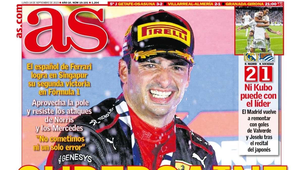 PORTADA | AS: "Ni Kubo puede con el líder"