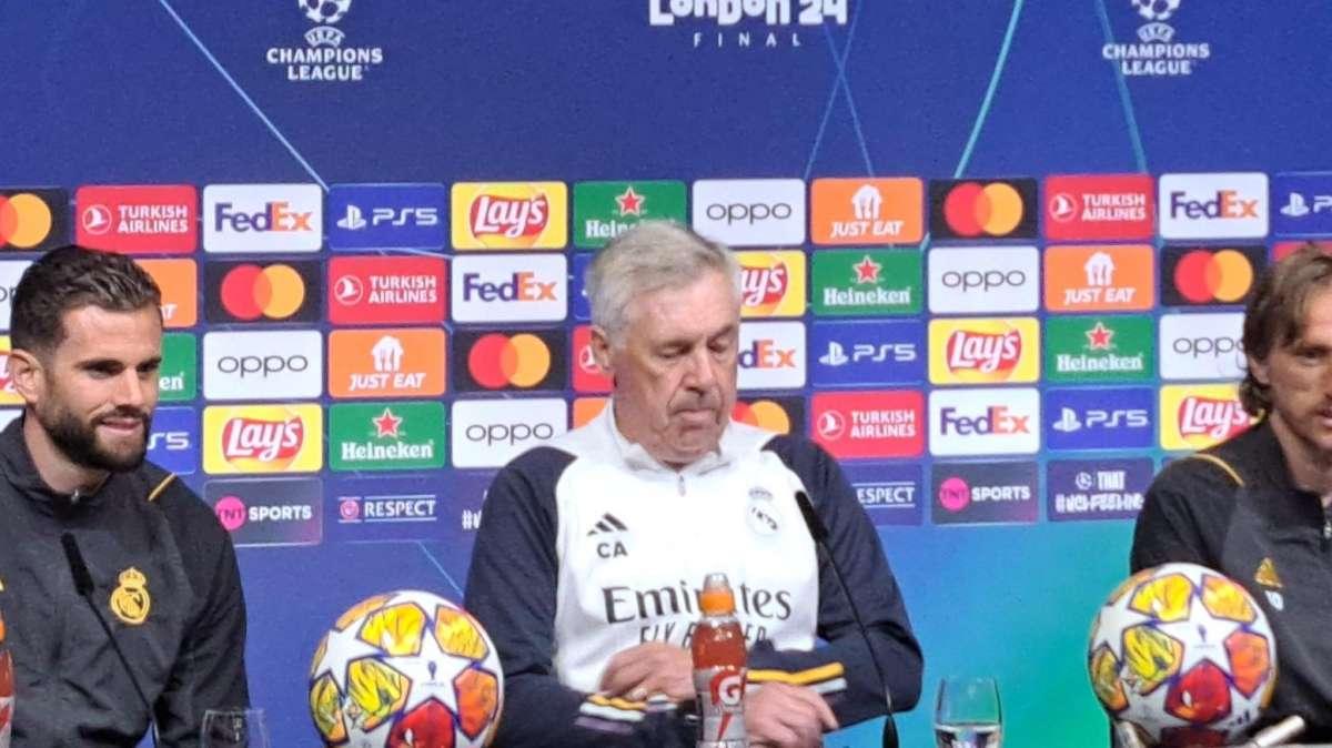 Rueda de prensa en directo de Ancelotti, Nacho y Modric