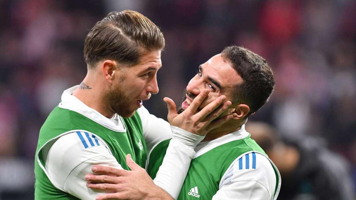 Informe del entrenamiento: Ramos y Carvajal serán baja ante el Alcoyano; Varane, disponible