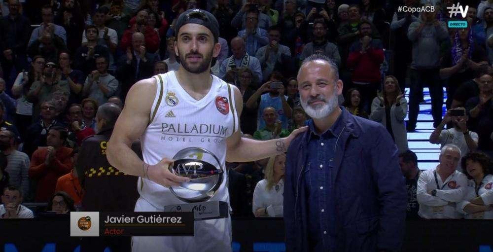 Campazzo, tras recibir el MVP: "Podría haber sido para cualquier de mis compañeros"