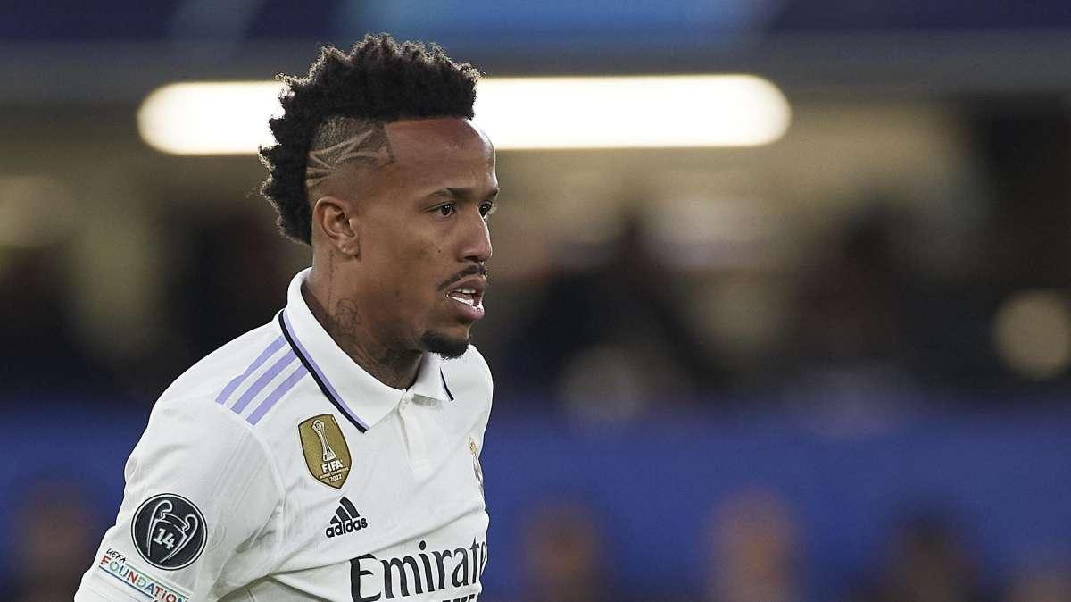 Eder Militao no podrá jugar la ida de semifinales de la Champions League