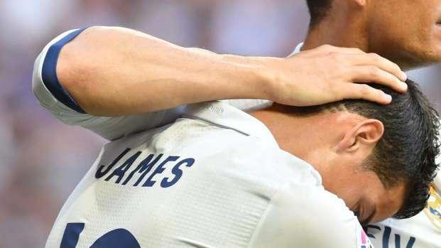 James vuelve a la Champions dos años después: su último partido de blanco