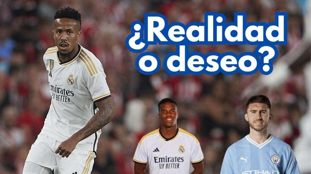 Aymeric Laporte y Marvel, en guardia por Éder Militao