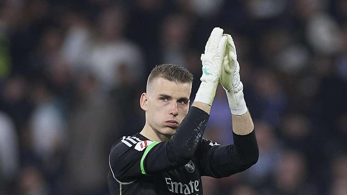 El Real Madrid cierra la renovación de Lunin con una condición y cambio de estatus
