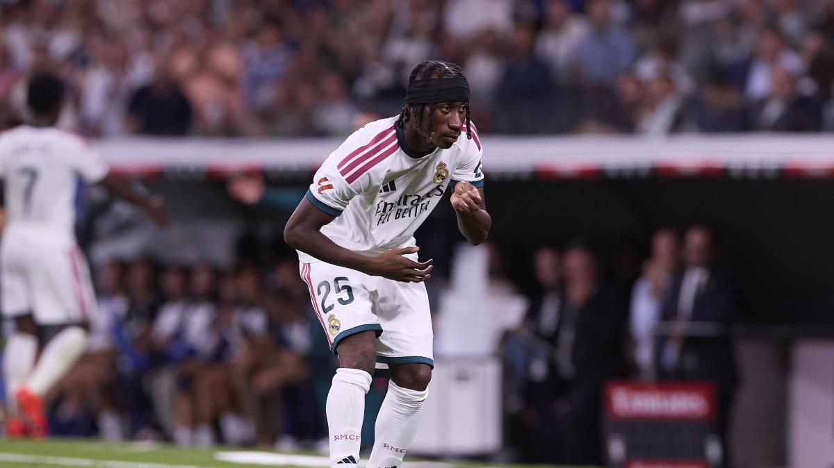 Diomande pide paso en el Real Madrid: así fue su esperado estreno en el Bernabéu
