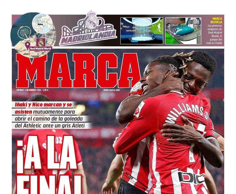 PORTADA | Marca: "¡A la final, hermano!"