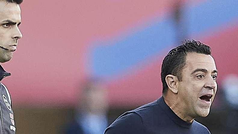 Xavi y su 'madriditis' en sala de prensa: "Ellos se conformaban"