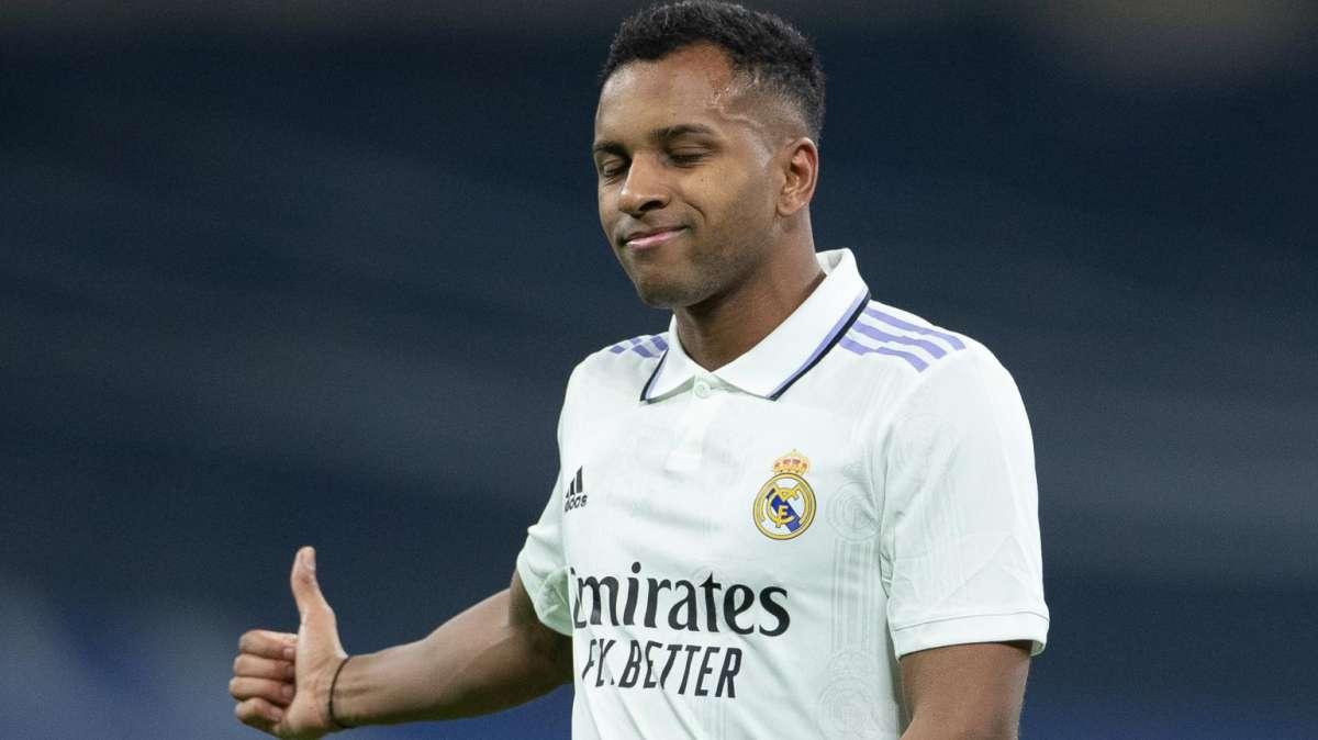 Rodrygo: "¿Ancelotti? Esperamos que cuando su contrato acabe, venga a la selección"