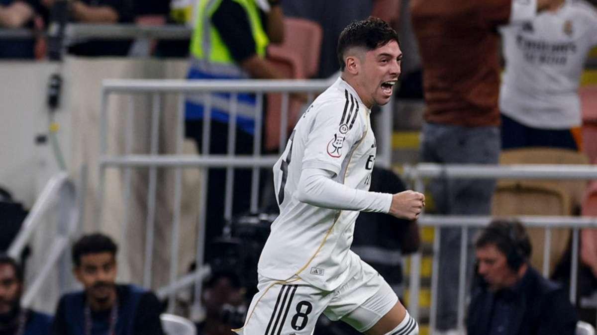 Fede Valverde marca su primer hat-trick cuando el Real Madrid más lo necesita