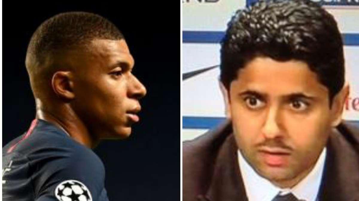 Al-Khelaifi aprovecha la presentación de Dembélé para lanzar un nuevo dardo a Mbappé