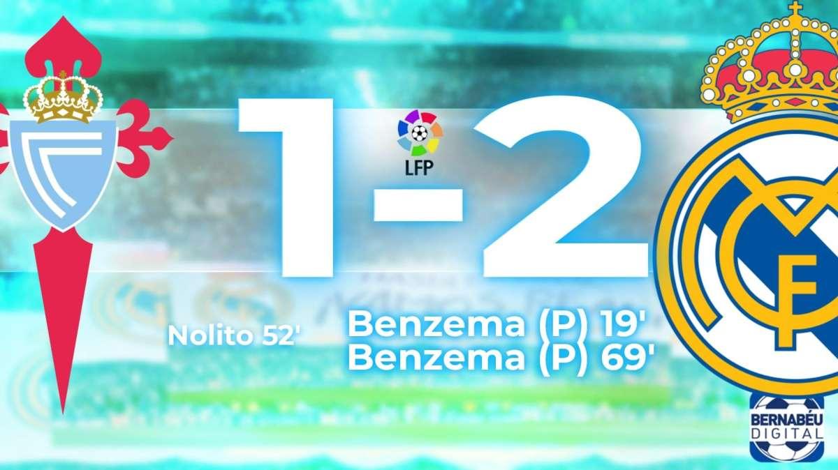 CRÓNICA | Victoria sufrida del Real Madrid en Balaídos