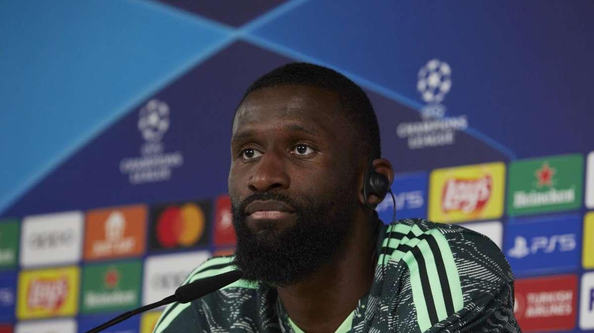 Antonio Rüdiger, en rueda de prensa: "¿Vinicius? Los árbitros tienen que tratar a todos igual"