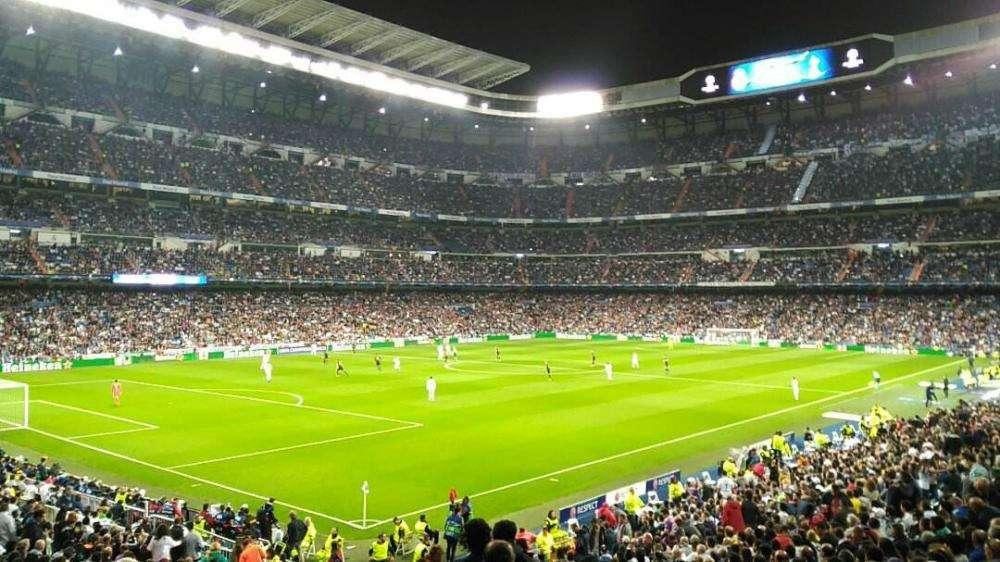 VÍDEO BD - Así suena el himno de la Champions en un Bernabéu abarrotado