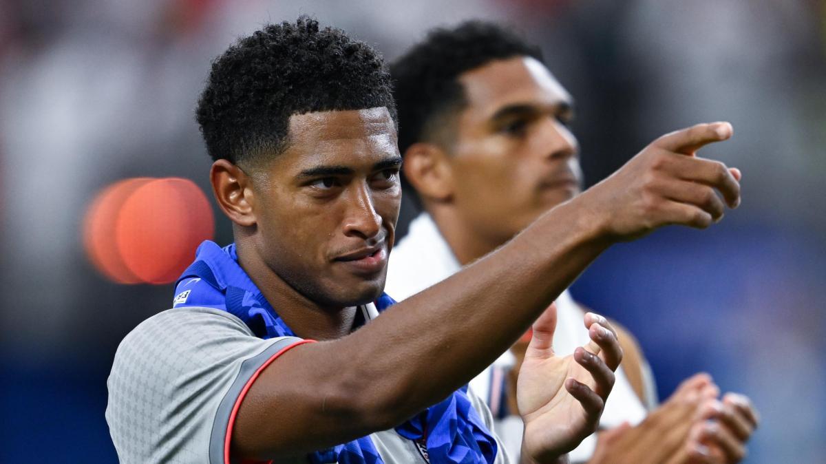Bellingham sonríe con Inglaterra e ilusiona al Real Madrid