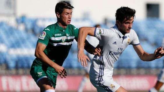 Buena imagen del Castilla en la derrota ante el Leganés