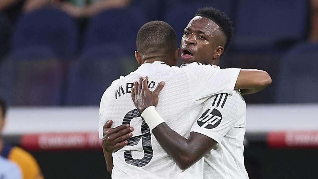 Así han sido los primeros meses de la dupla Vinicius-Mbappé