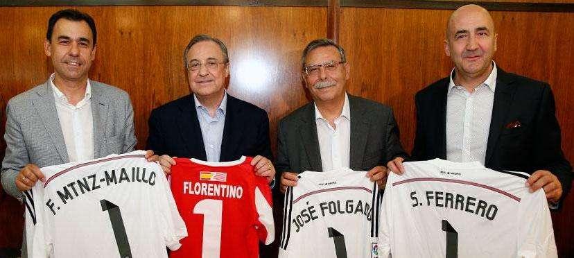 Florentino Pérez, en Zamora