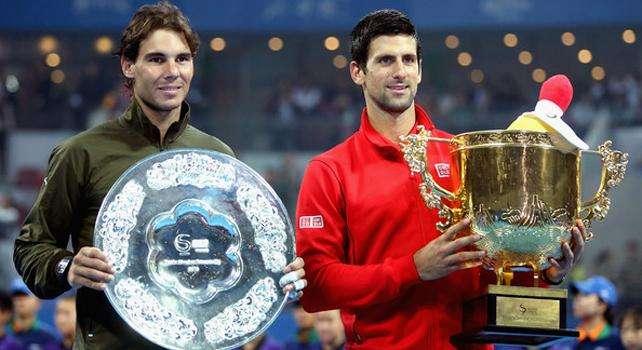 Djokovic no da opción a Nadal