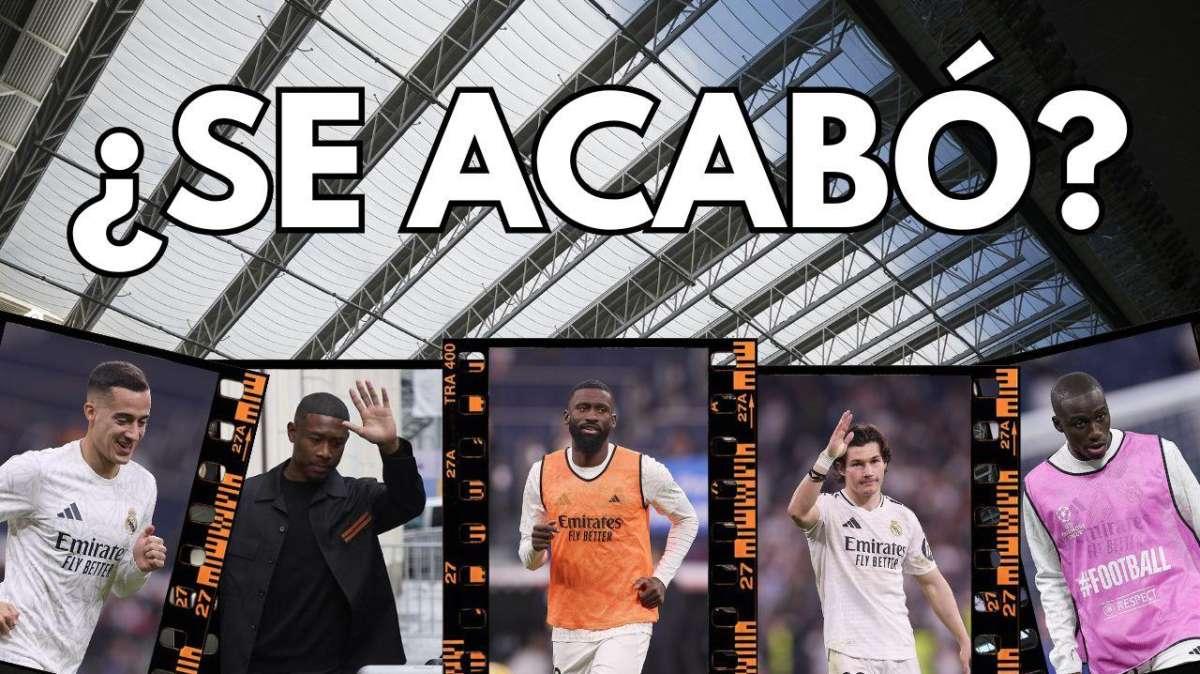 Se acabó: varios defensas del Real Madrid, en la rampa de salida