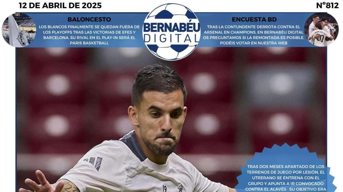 "Ceballos está de vuelta" como primera plana de BD