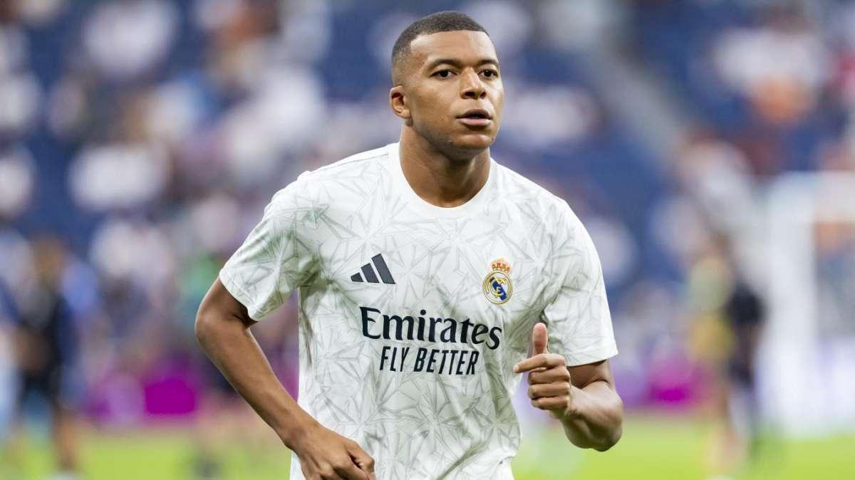 Dificil debut para Mbappé en el Santiago Bernabéu: así fue su partido