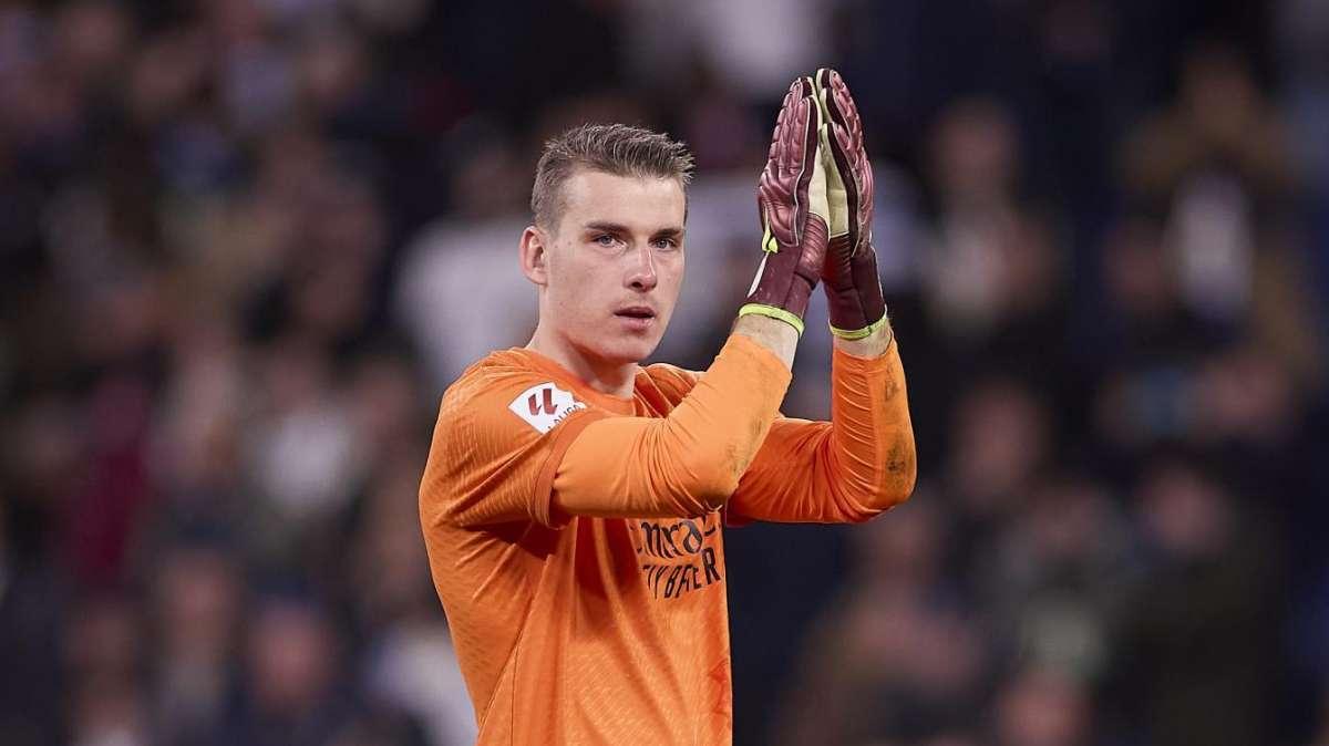 El escenario más difícil para Andriy Lunin: el Real Madrid está a la espera