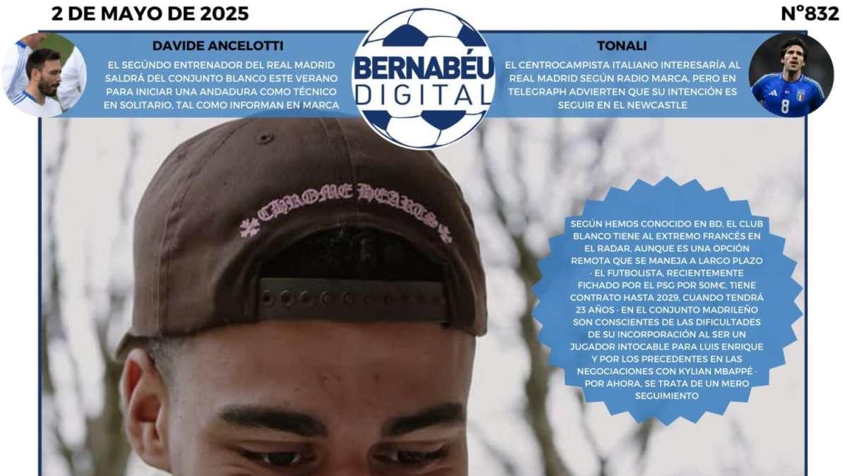 "Doué, en el radar del Real Madrid": la última INFO BD en nuestra portada