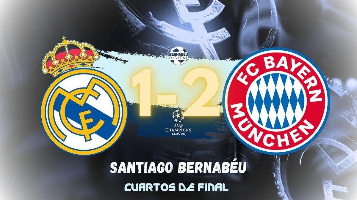 Real Madrid 1-2 Bayern, FINAL | ¡Sigue aquí el pospartido!