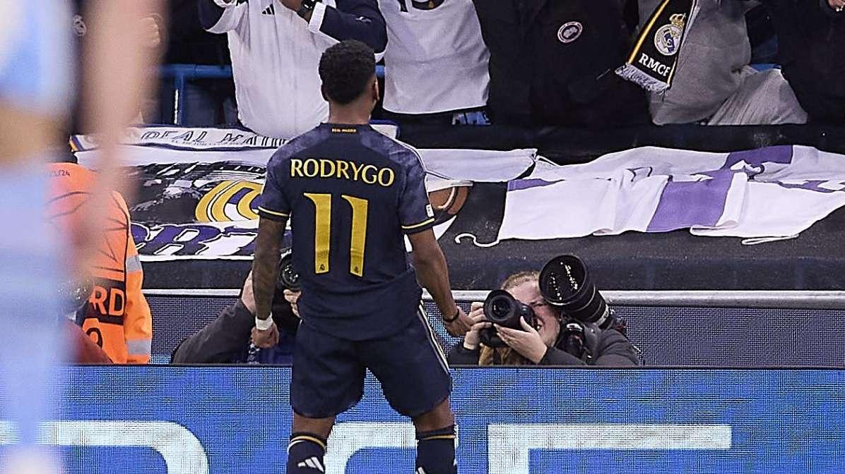 Rodrygo, el amuleto perfecto para el Real Madrid contra el Manchester City