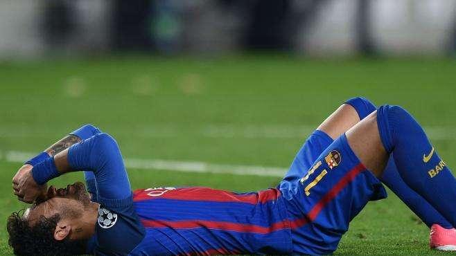 VÍDEO BD - Neymar se entrenó con normalidad pero más separado que nunca de Messi y Suárez