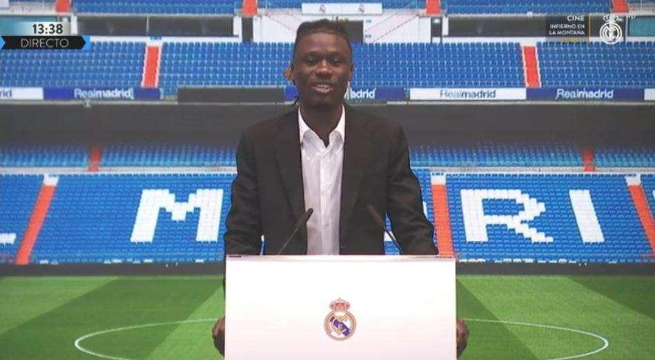 Camavinga, en rueda de prensa: "Estoy preparado para jugar el domingo"