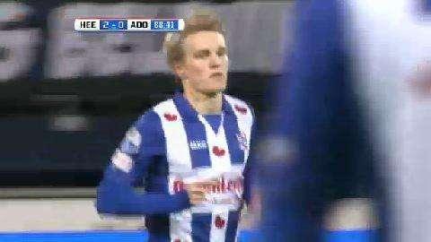 Odegaard juega 35 minutos pero no puede evitar la derrota del Heerenveen