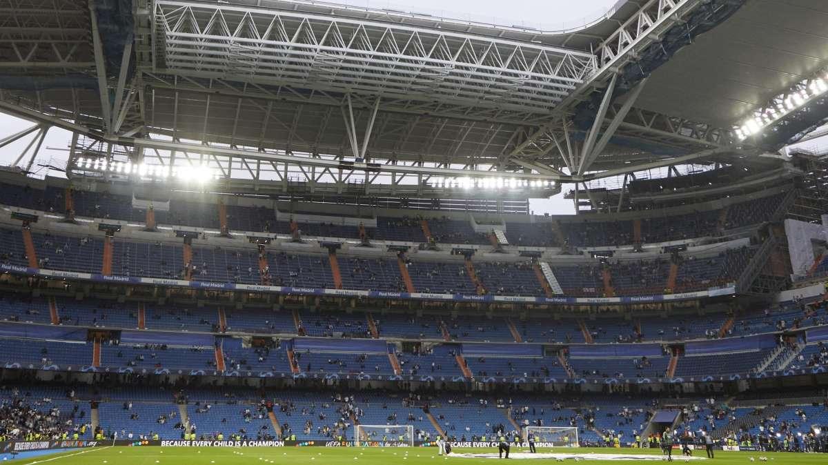 Avances sorprendentes en las obras del Santiago Bernabéu