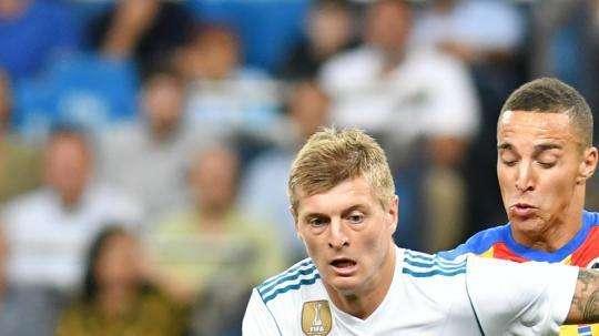 El bonito gesto del ex-madridista Rodrigo tras su gol: "Esto va por Cañizares"