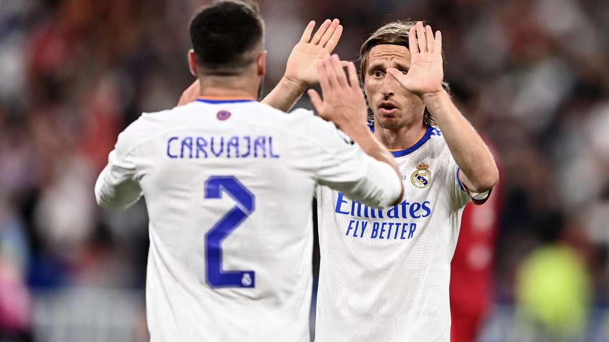 Informe del entrenamiento: Modric y Carvajal estarán disponibles contra la Juve