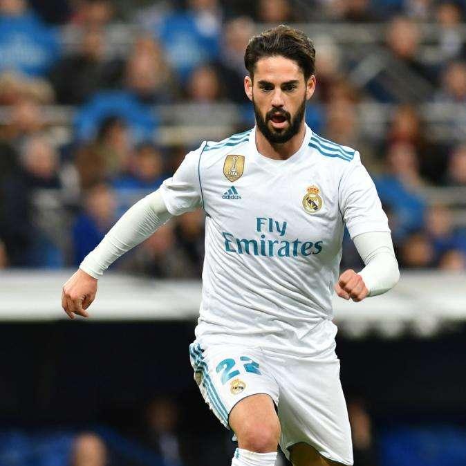 Isco, pese al empate, tardó una eternidad en salir del campo: 35 segundos en total