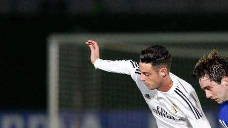 Burgui marcó en su partido 50 con el Castilla